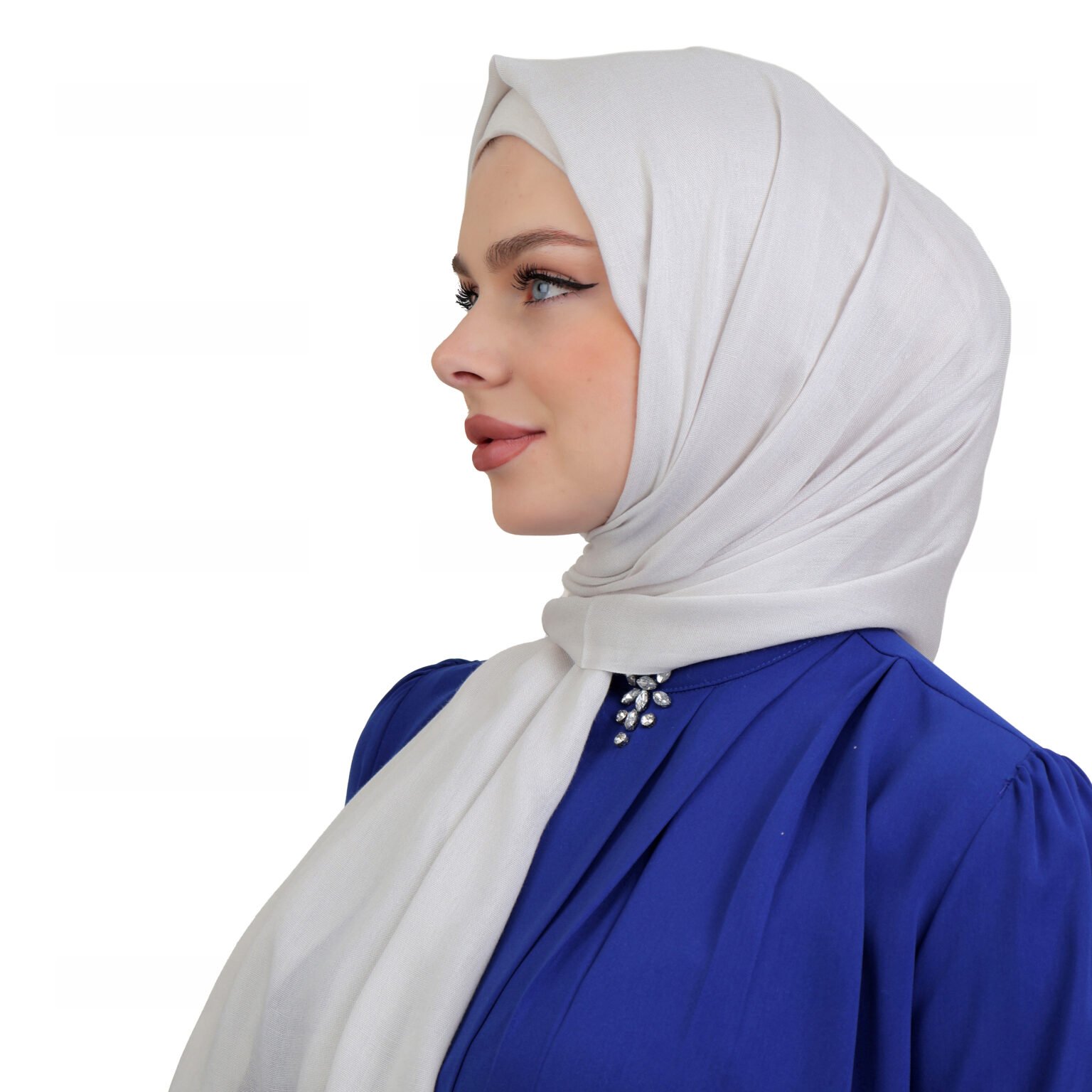 ⁦Linen scarf⁩ - الصورة ⁦4⁩