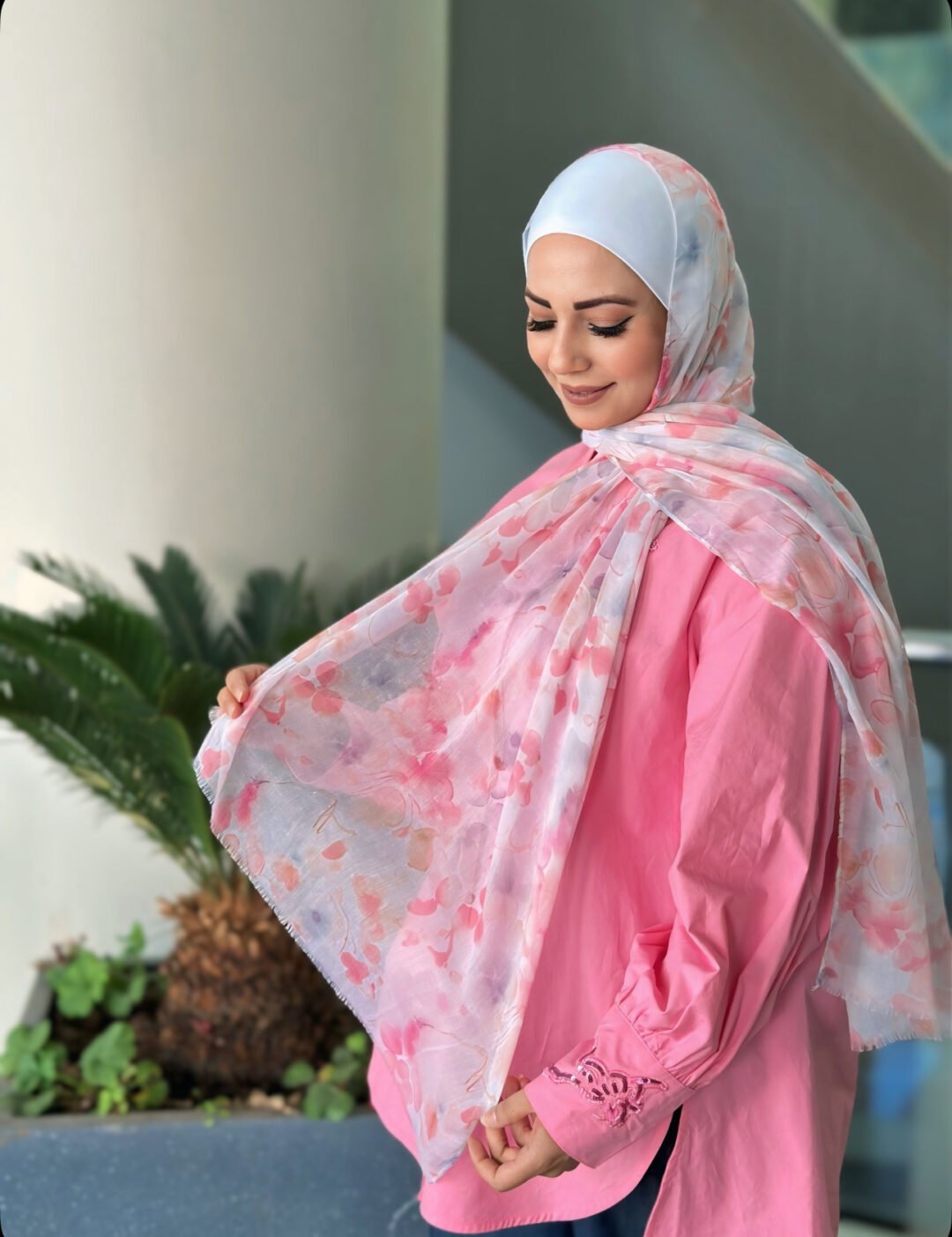 linen scarf - Image 2