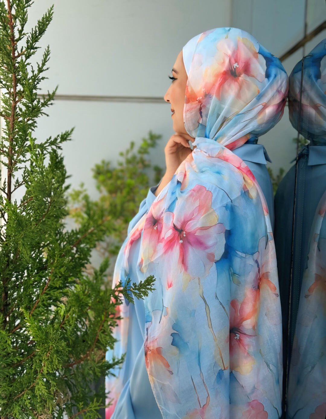 linen scarf