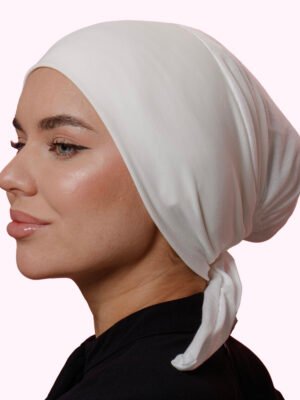 cotton/jersey adjustable  bonnet